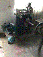 二手丝印机包装流水线气泵出售