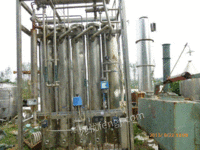 出售二手1500——5型列管多效蒸馏水机
