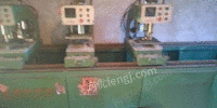 塑钢焊接机床加气压机和v型切口机出售