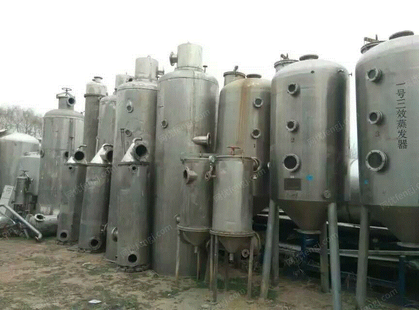 三效蒸腾器先降膜再升膜流程图