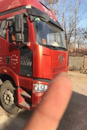 供应一汽解放前四后八高栏仓栅载货车国4 山东