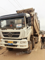 广东珠海出售2台6.5米前四后八重汽斯太尔泥头车