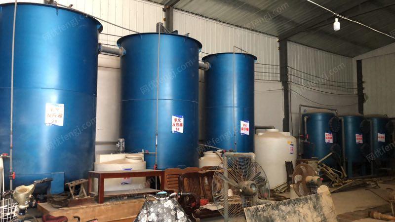 镀锌厂出售沧州科大全新污水处理设备一套，日处理10立方水，未使用过，有图片，处理价50万左右