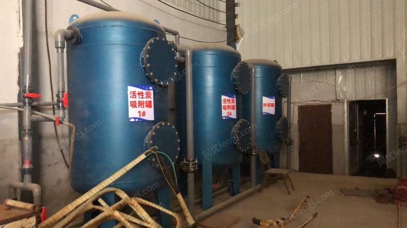 镀锌厂出售沧州科大全新污水处理设备一套，日处理10立方水，未使用过，有图片，处理价50万左右