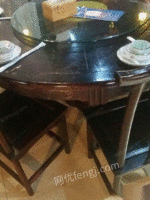 厨房设备饭店餐桌 10000元出售