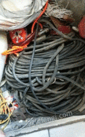 二手电线电缆400-500斤出售