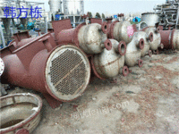 江西赣州出售二手冷凝器 二手不锈钢冷凝器 二手反应釜