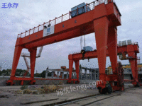 上海工地出售精品双主梁龙门吊100吨+32吨 跨度35米和40吨 跨度25米