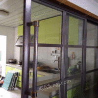 拆除回收铝合金门窗 铝合金移门 玻璃隔断拆除回收