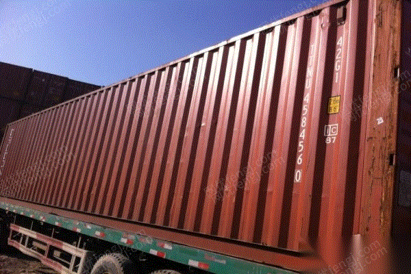 昆山旧集装箱6米20尺货柜箱转让-8000元