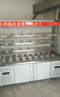 二手不锈钢厨房设备不锈钢四开门冰柜不锈钢工作台冰柜超市出售