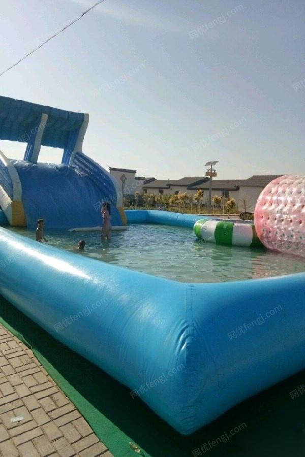 充气水池，水上乐园出售，10米×12米×0.8米，厚度9个厚