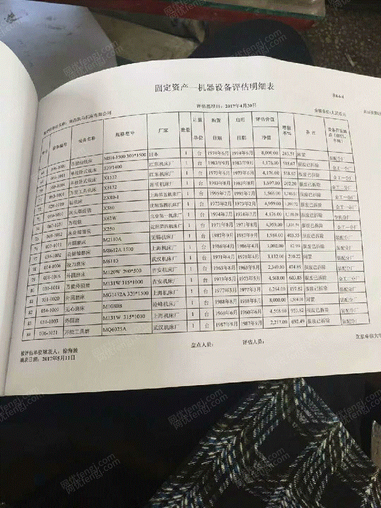 二手其它机床回收