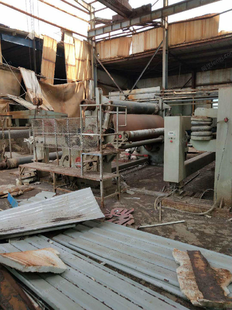 双缸造纸机转让