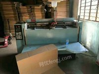 出售闲置二手纸板生产线纸箱机械设备印刷机粘箱机分纸机