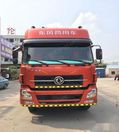 轉讓庫存東風天龍,前四后八原裝倉欄式貨車
