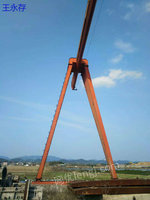 出售10吨葫芦龙门吊跨度15米单悬4米