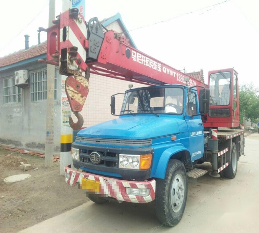 出售马尼托瓦克东岳8吨10吨吊车
