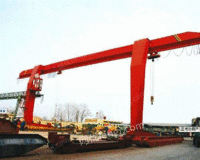 转让二手32吨桥式双梁起重机跨度19米+6米+8米