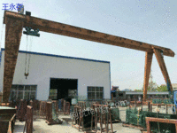 出售6吨葫芦龙门吊 跨度26.8米单悬8米 净升高10米