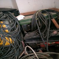 工地使用的焊机切割机及电缆线出售