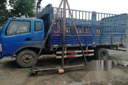 转让库存4.8米蓝牌奥驰大配置仓栏(枣阳)货车