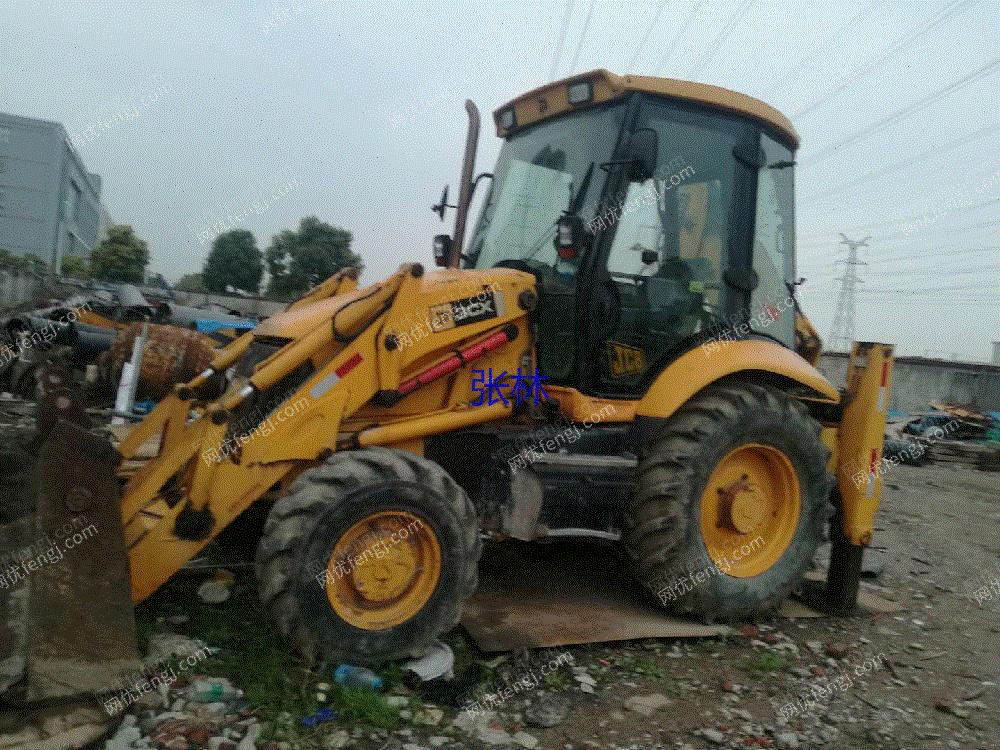 现货库存英国二手JCB3CX两头忙装载机