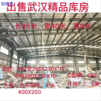 出售武汉二手钢结构 精品库房 长45米宽40米高8米