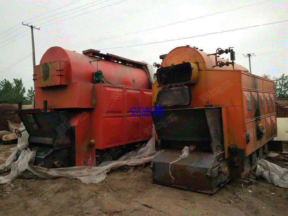 现货库存二手0.5吨-2吨燃气燃油锅炉,生物质锅炉,2016年1月出厂,型号齐全。