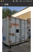 出售八九成新6米长冷冻集装箱，日本压缩机