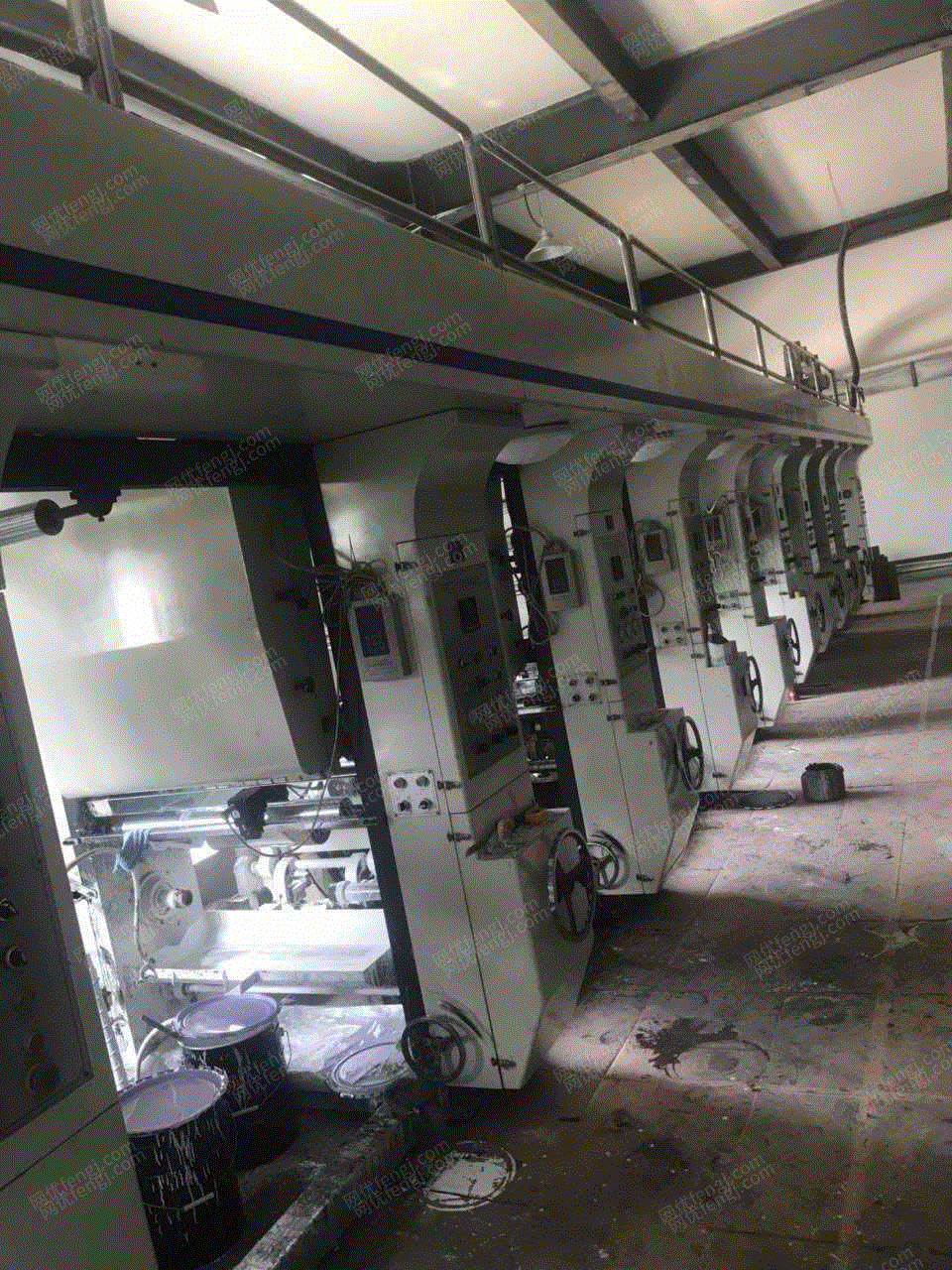 现货库存800八色无轴电脑凹版印刷机