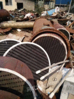 高价回收化工厂废旧石墨换热器,石墨冷凝器