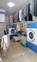 干洗设备五台出售，有干洗机，水洗机，烘干机，两个烫台，