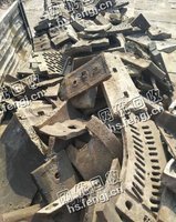 陕西西安地区出售120吨锰钢废料