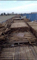 高价回收工程木材（杨木方，松木方，模板，安全网。废铁）