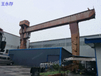 上海工地出售 32吨龙门吊 跨度22米单悬6米 12年生产 装好未用