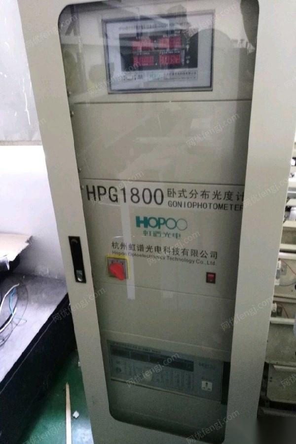 出售九成新led卧式光普仪 led半自动印刷机 生产流水线20米