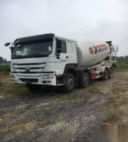 出售二手混凝土搅拌车8—22方豪沃德龙解放