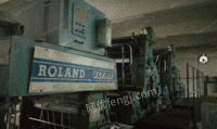 湖北武汉出售1台罗兰水车二手进口印刷机 