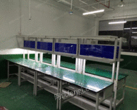 天津工作台厂家定做学校工作桌钳工台车间检验台线棒推车铝合金工作台
