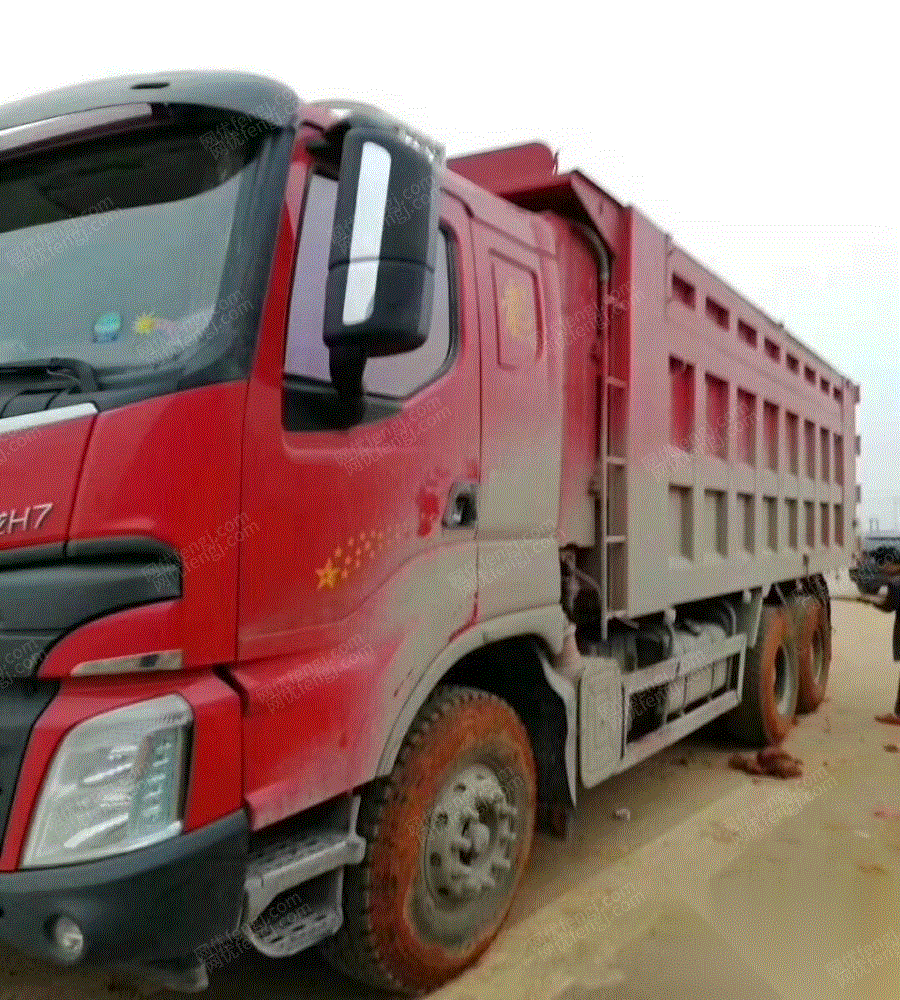 8个月的乘龙h7后八轮工程自卸车 28万元出售