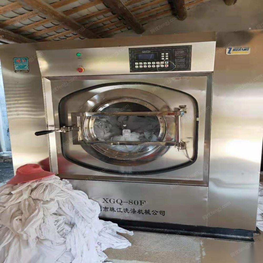 海南海口由于工厂改造，出售洗涤机，烘干机，焊平机 28888元