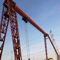 山东青岛 在位出售二手18年10吨小龙门吊一台50000元 高9米 跨度20米