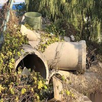 北京房山区 工程施工剩余的旧水泥管出售