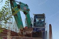 新疆昌吉转让14年石川岛80链板挖掘机