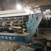 北京昌平区彩钢厂不干了出售使用中2016年泡沫岩棉一体机一套 60000元