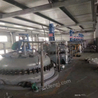 浙江杭州低价处理二手不锈钢反应釜 搪瓷反应釜各型号规格齐全