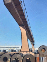 天津河西区出售三台32/5L型龙门吊跨度35米外悬各10米