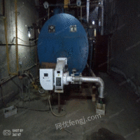 河北石家庄二手闲置2013年2吨天然气锅炉一台带低氮燃烧分析仪打包出售120000元