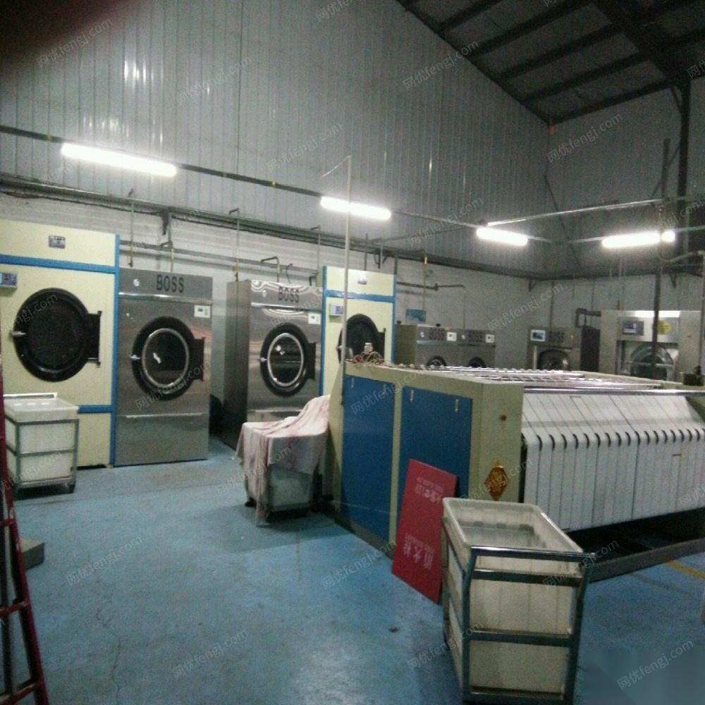 天津东丽区出售闲置洗涤厂设备一套2015年海狮牌 打包价300000元 打包卖